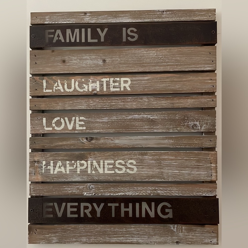 Wood and Metal Wall Decor